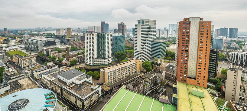 Panorama du centre de Rotterdam par Fred Leeflang