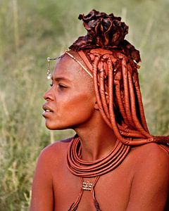 Himba vrouw von Jan van Reij