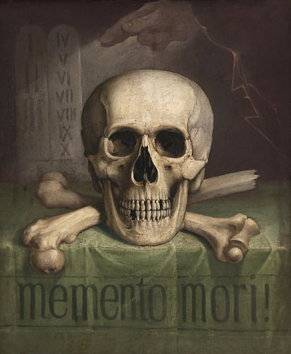 Jozef Hanula – Memento Mori (1901) | Symbolistische Vanitas-Kunst