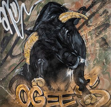 Graffiti-Bulle von Can Gallery