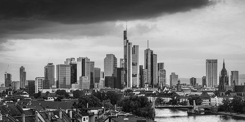Frankfurt am Main in Zwart-Wit