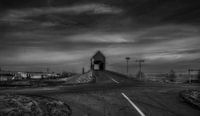 Paysage noir et blanc