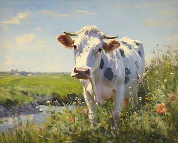 Koeienportret van ARTEO Schilderijen