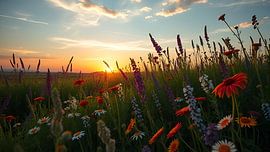 Ein Meer aus Blüten und Licht von Jean Pierre