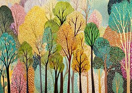 Colourful Forest