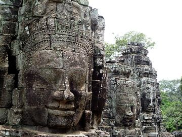 Bayon (Angkor Watt) Tempel Cambodja van Berg Photostore
