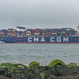 CMA CGM containerschip Jean Mermoz. van Jaap van den Berg