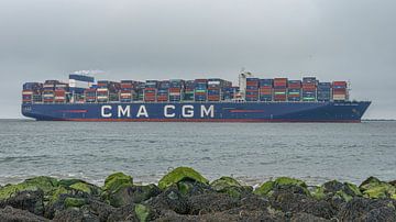 CMA CGM containerschip Jean Mermoz. van Jaap van den Berg