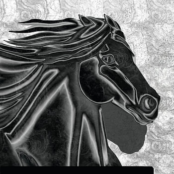 Les jumeaux inversés Chevaux de marbre