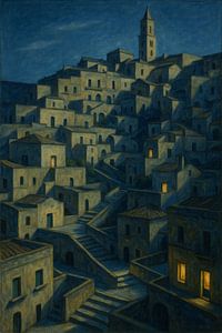 Matera bei Mondlicht - Das ewige Labyrinth