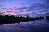 purple evening