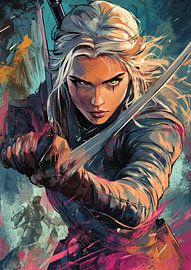 Epic Witcher Saga: Eine Fusion aus Kunst und Fantasie