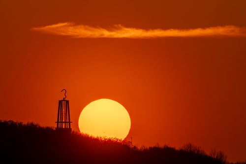 Halde Rheinpreussen, Moers, Nordrhein-Westfalen, Deutschland von Alexander Ludwig