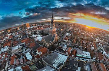 Panorama on the Waag in Alkmaar by Wietse de Graaf