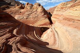 Rotsformaties in de North Coyote Buttes, deel van het Vermilion Cliffs National Monument. Dit gebied