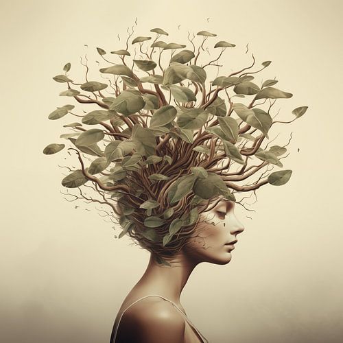 Surrealistisch portret