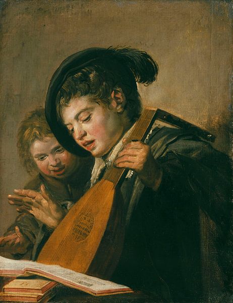 Les garçons chanteurs, Frans Hals par Des maîtres magistraux