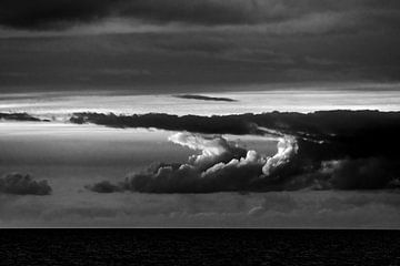 Wolken über dem Meer von Stephan Zaun