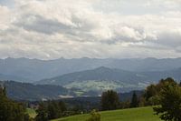 Uitzicht op de Alpen
