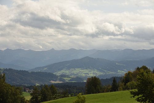 Vue sur les Alpes