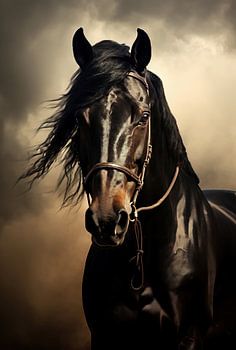 Portret van een paard