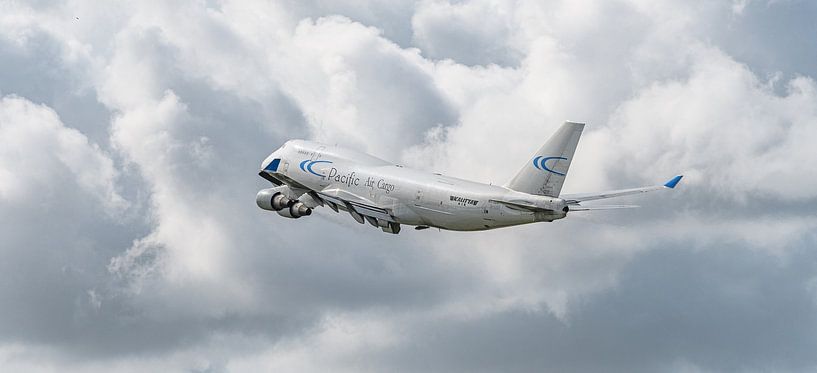 Kalitta Boeing 747-400 Frachtflugzeug. von Jaap van den Berg