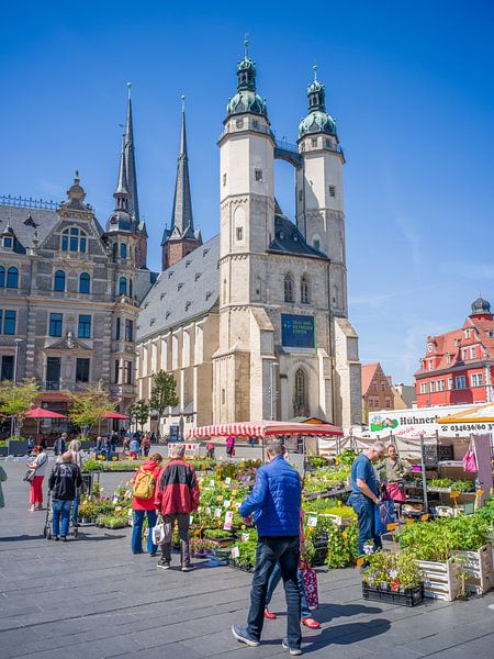 Marktkirche St. Marien Unser Lieben Frauen zu Halle (Saale) von t.ART