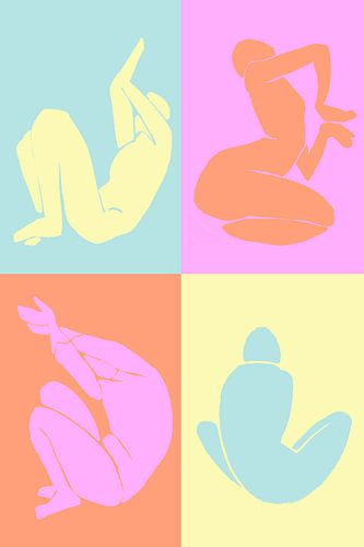 Pop Art Figures by Treechild