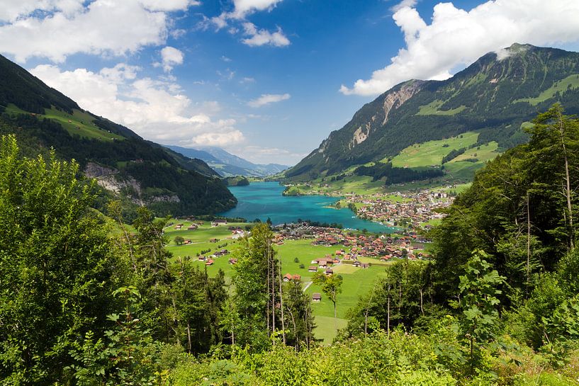 Uitzicht Zwitserland von Dennis van de Water