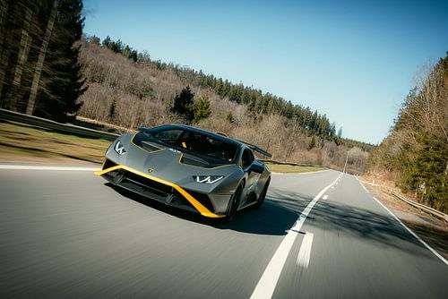 Lamborghini Huracan STO on the road