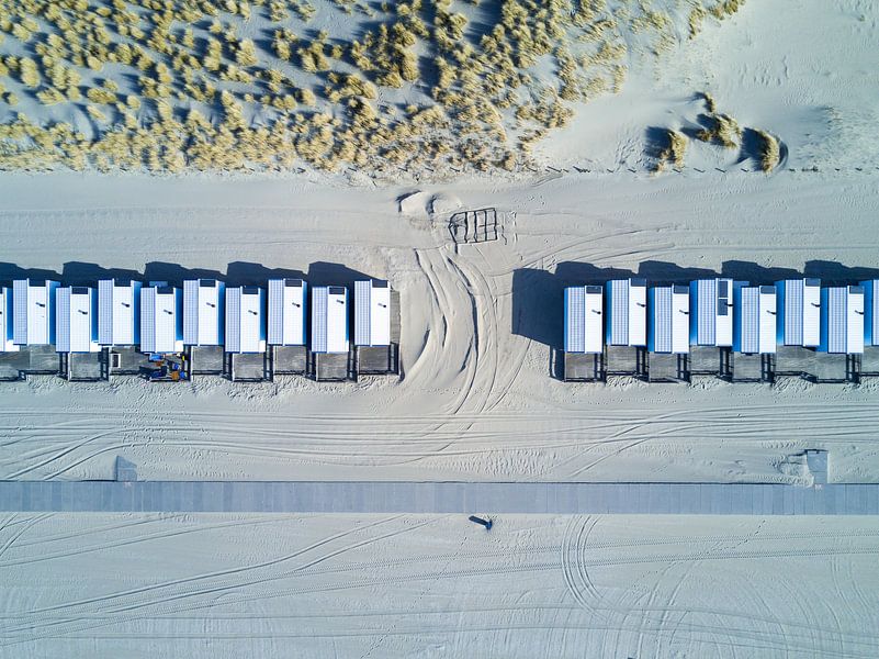 Beach bungalows by Droning Dutchman