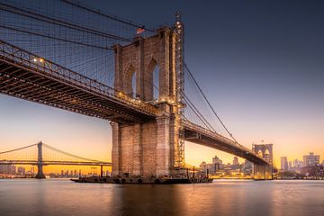 Brooklyn Bridge, New York van Joris Vanbillemont