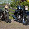 Peugeot en Velocette van Andre Bolhoeve