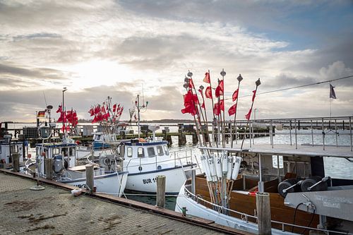 Vissersboot op Fehmarn