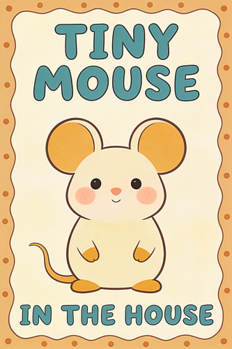 Kleine Maus – Kinderzimmer Poster