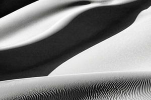 Sahara-Wüste. Sanddünen.