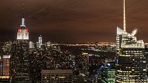 New York van bovenaf