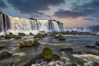 De Iguazú-watervallen, gefotografeerd vanaf de Braziliaanse kant.