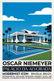 Oscar Niemeyer von Theodor Decker