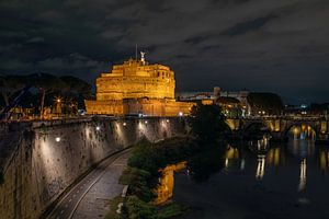 Rome - Château Saint-Ange de nuit