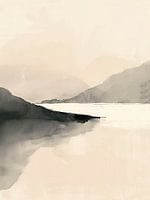 Landschap minimalistisch