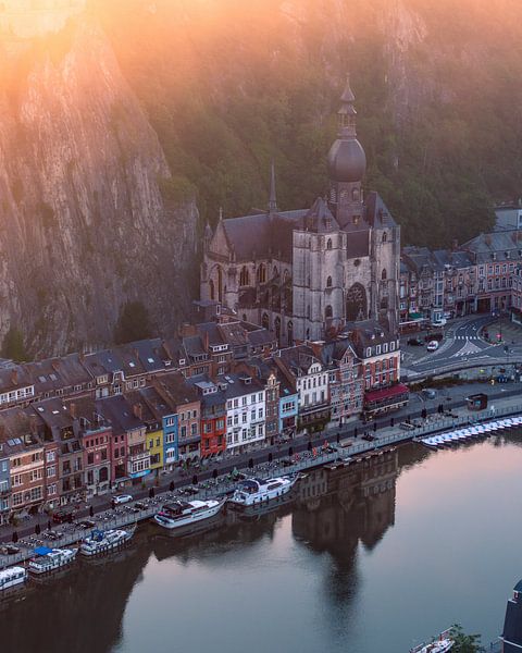 Dinant in the Morning: Splendour on the Meuse in Belgium by Ewold Kooistra