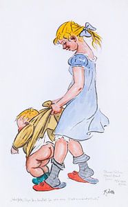 Weeste, Orje, Du loofst ja wie een Sieb'nmonatskind, HEINRICH ZILLE, Ca. 1920