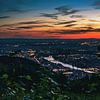 Sonnenuntergang Heidelberg von Sven Frech