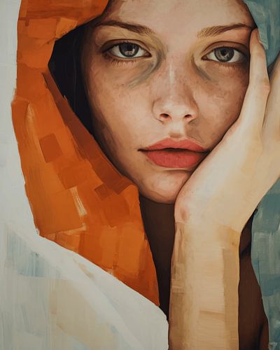 Contemporary art portret