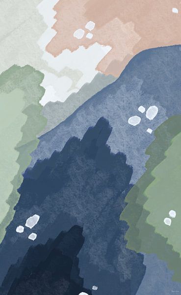 Forest view - Modern abstract by Studio Hinte