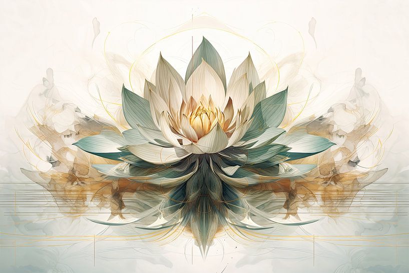 Lotus flower by Imagine