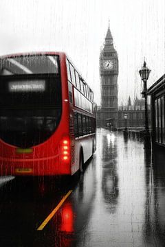 Regenachtig Londen van ARTemberaubend