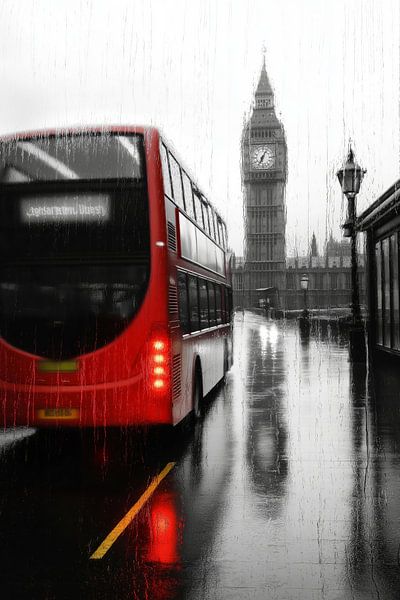 Rainy London by ARTemberaubend
