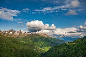 Alpine Berglandschaft entlang des Timmelsjochs von Sjoerd van der Wal Fotografie